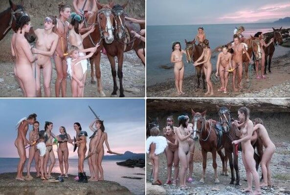 Mystical Horsey Riders Series photos - The foundations of naturist philosophy