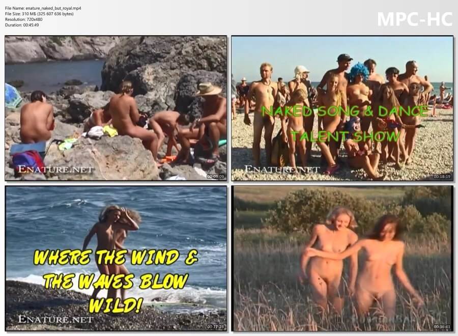 Enature - Naked royal vacation at sea - Belief in oneself and ones own strengths are important qualities for practitioners of naturism and nudism
