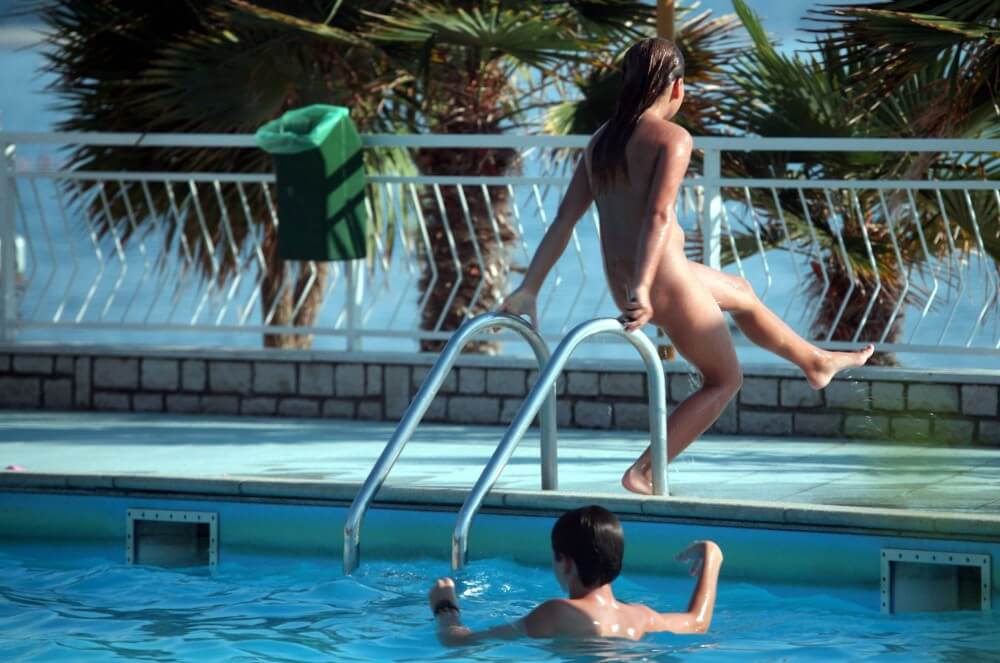 Pool Assortment Nudism Life - Naturism promotes openness toward the body