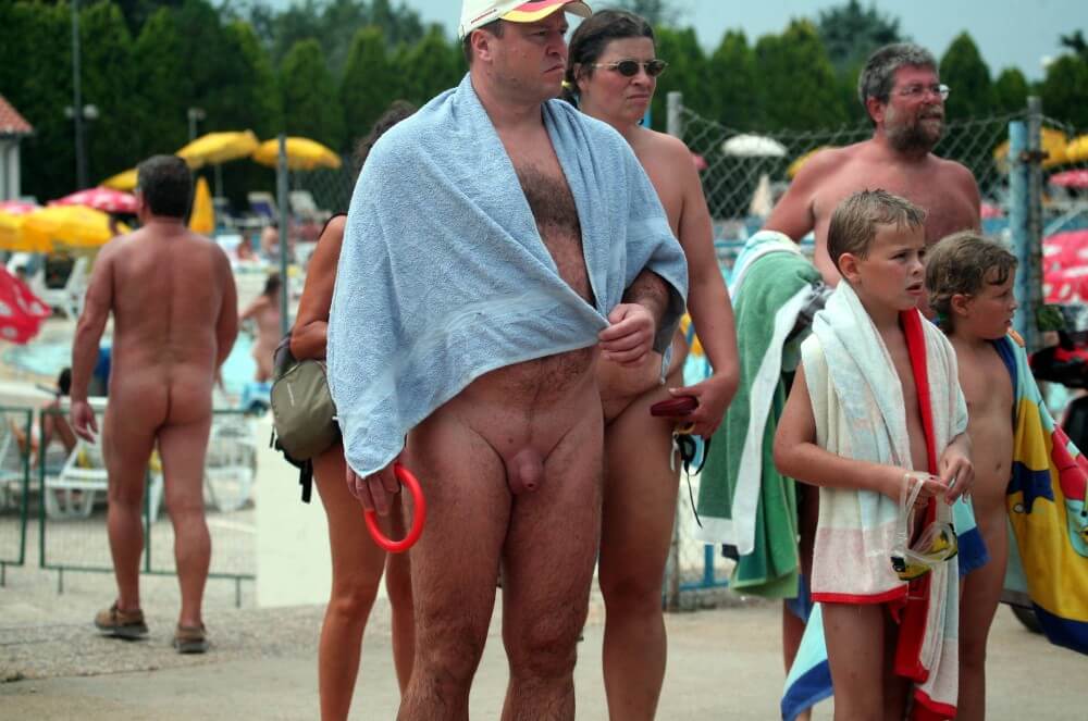 Naturist Pool Resort Exits photos - Naturism implies a life free of unnecessary problems