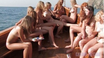 Candid HD: Nudist Boat Cruise Full HD video - Nature is the best home for those who practice naturism and nudism