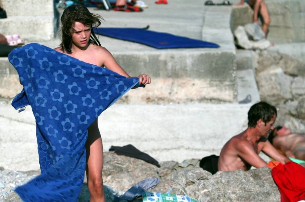 Nudist Rocky Family Angle - What is naturist tourism