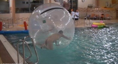 Indoor Water Runners # 2 - The nature of nudism provides strength and inspiration