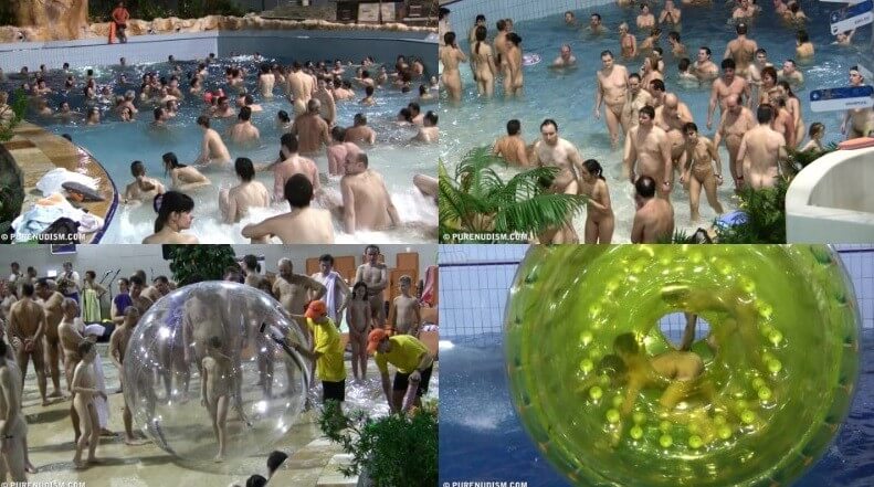 Walking on water Full HD - The culture of nudism promotes tolerance and mutual understanding