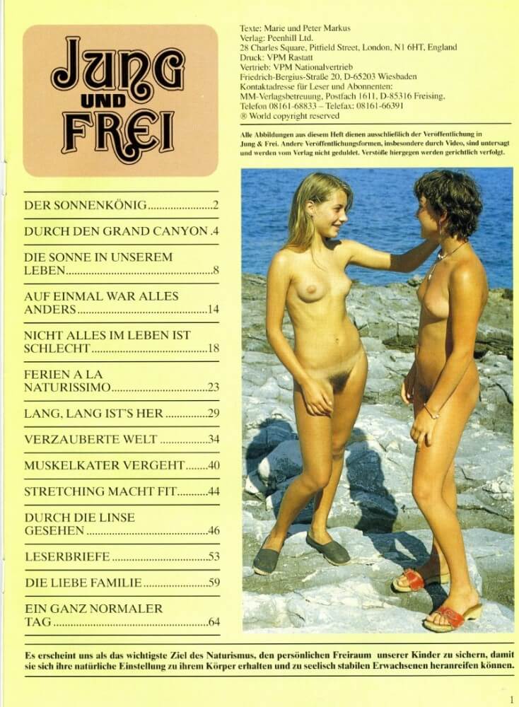 Jung und Frei Nr 76 - Nudism and naturism are a philosophy of life and a culture of interaction