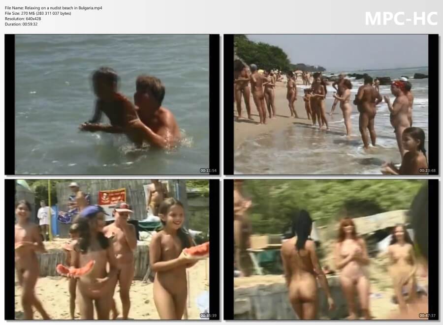 Relaxing on a nudist beach in Bulgaria - Freedom of choice allows one to be oneself and to be a naturist