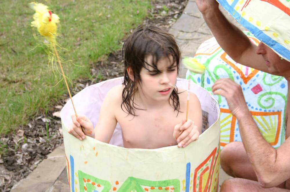 Easter 2X Eggs Outdoors photos - This is how naturism culture manifests itself