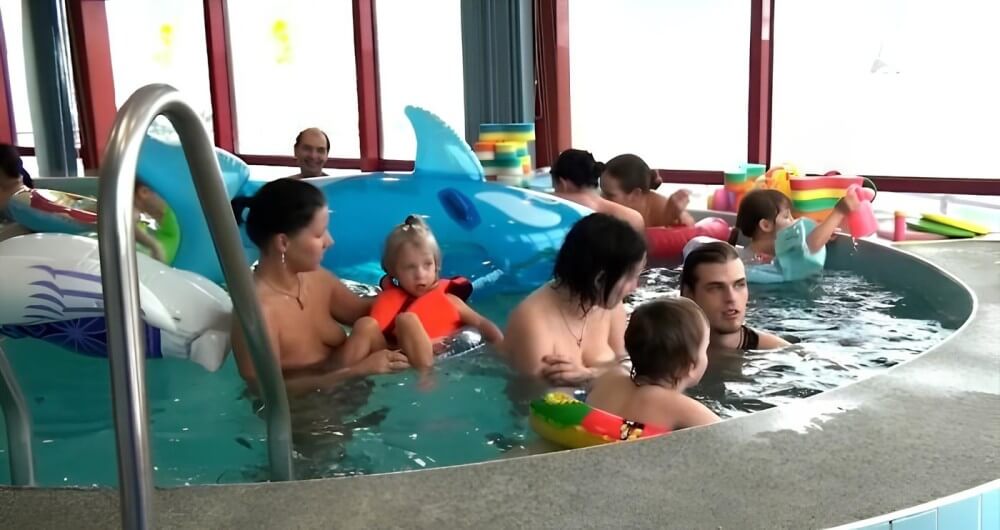 Indoor Swim Exercise - Naturism as a lifestyle and a way to connect with nature