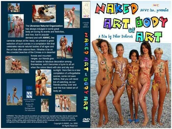 Enature, AWWC – Naked Art Of Body Art - Naturists live freely and naturally