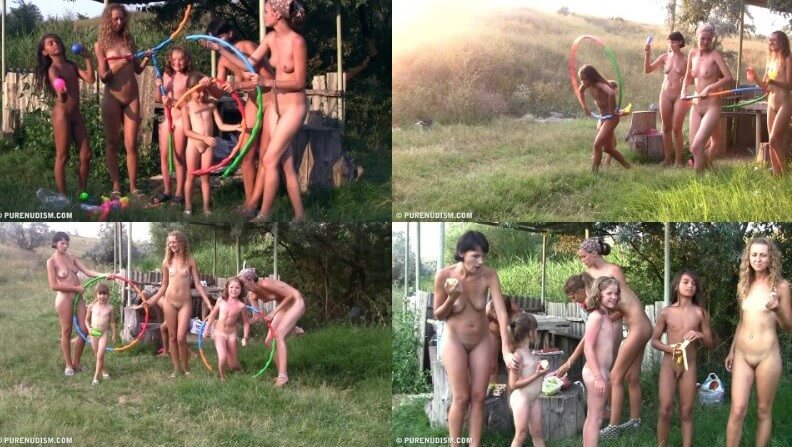 Countryside lounging 2 Full HD video - The Cult of Nudity Is Open to All
