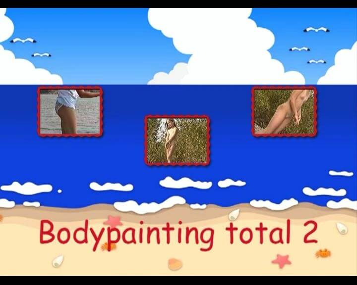 Naturistin: Bodypainting Total 2 - Seeks harmony with the rhythms of nature and the environment through nudity