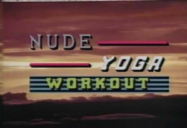 Nude yoga workout retro - Home naturism in all its glory