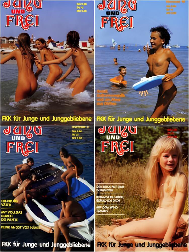 Jung und Frei Nr 9-12 - Nudism supports personal freedom and individuality