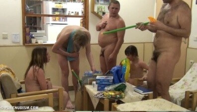 Pool jacuzzi and paints Full HD - The practice of nudism fosters trust and honesty