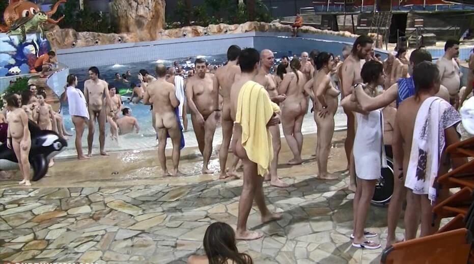 Aquatic park reunion video - Respect for differences is valued in the nudist movement