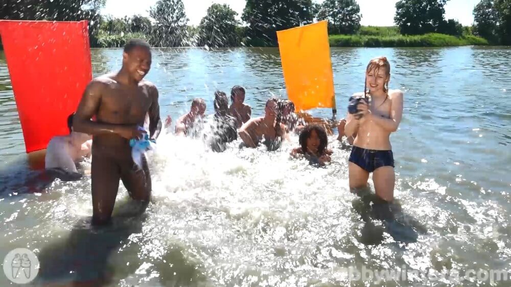 Abbywinters Beach games Full HD - A person without clothes is closer to the wild