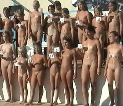 Pageant Family Lines Full HD video - Family naturism in European countries