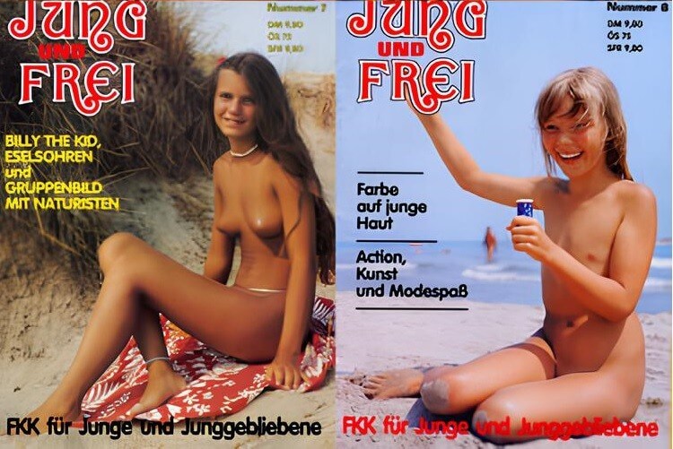 Jung und Frei # 5-8 - Nudity promotes inner harmony and peace of mind