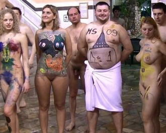 AquaPark Pageant Night Full HD video - Accepting oneself fully is the foundation of naturism